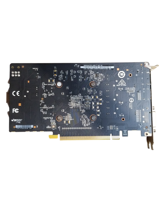 MSI GeForce GTX 1050 Ti 4GT OC 4GB GDDR5 Graphics Card