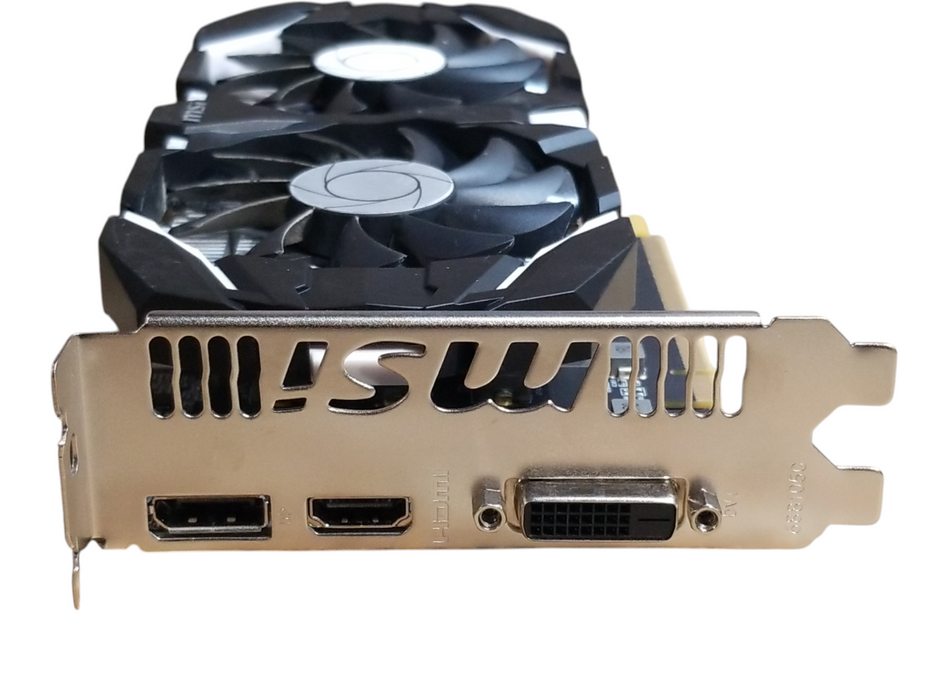 MSI GeForce GTX 1050 Ti 4GT OC 4GB GDDR5 Graphics Card