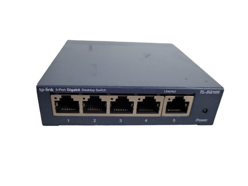 TP-LINK 5 PORT GIGABIT DESKTOP SWITCH TL-SG105 !