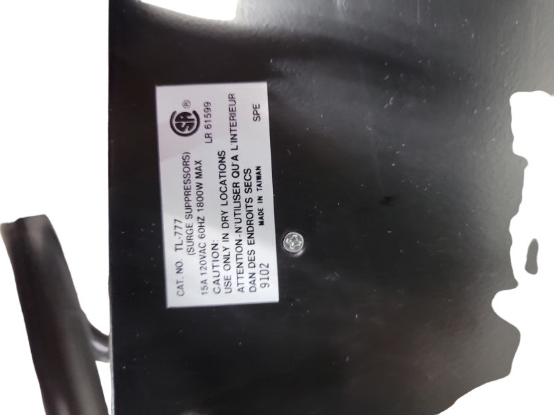 Relocatable Power Tap Transient Voltage Surge Suppressor For Computer TL-777
