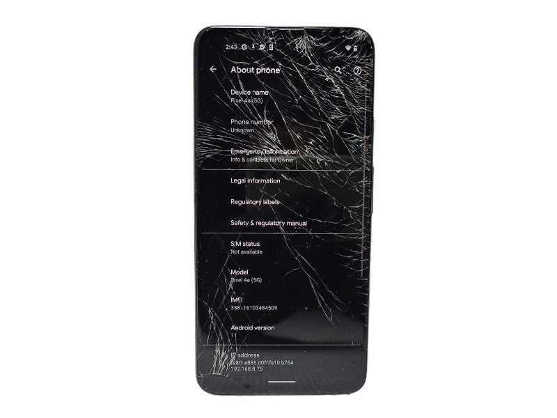 Google Pixel 4a 5G 128GB READ $