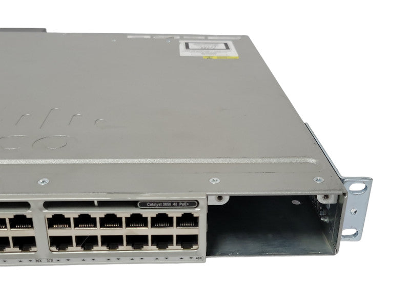 Cisco WS-C3850-48F-L 48x Gigabit POE+ Managed Switch, 2x 1100W PSU _
