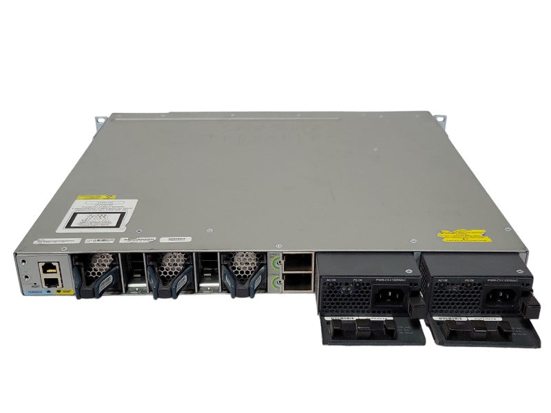 Cisco WS-C3850-48F-L 48x Gigabit POE+ Managed Switch, 2x 1100W PSU _