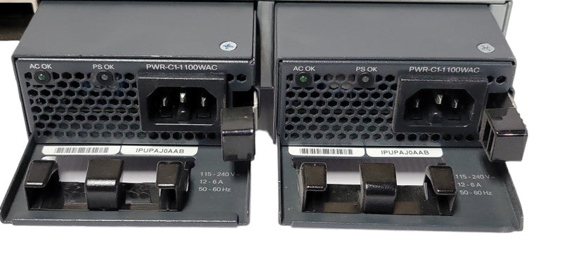 Cisco WS-C3850-48F-L 48x Gigabit POE+ Managed Switch, 2x 1100W PSU _
