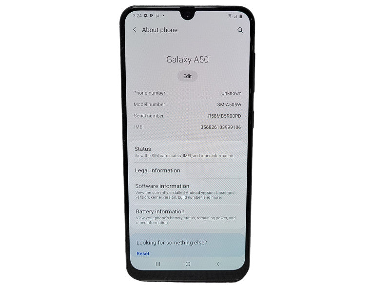 Samsung Galaxy A50 64GB (SM-A505W) READ $
