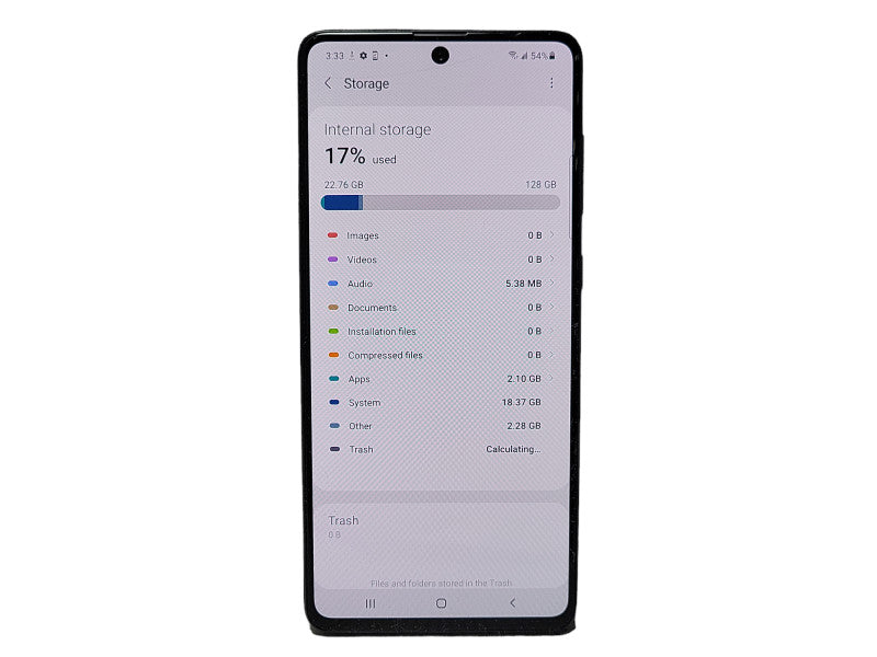 Samsung Galaxy A71 - 128GB - Unlocked Single SIM READ $