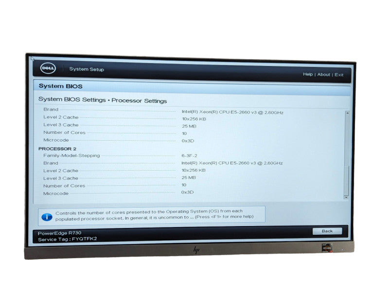 DELL PowerEdge R730 2x Intel Xeon E5-2660 v3 @ 2.60Ghz, 128GB RAM, H730 mini -