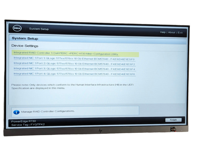 DELL PowerEdge R730 2x Intel Xeon E5-2660 v3 @ 2.60Ghz, 128GB RAM, H730 mini -