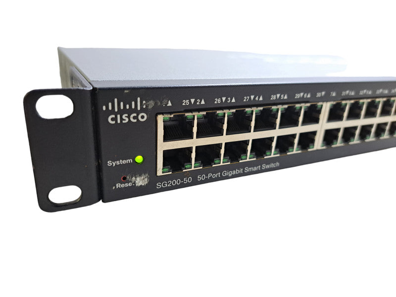 Cisco SG200-50 | 50-Port Gigabit Smart Switch | 2x SFP