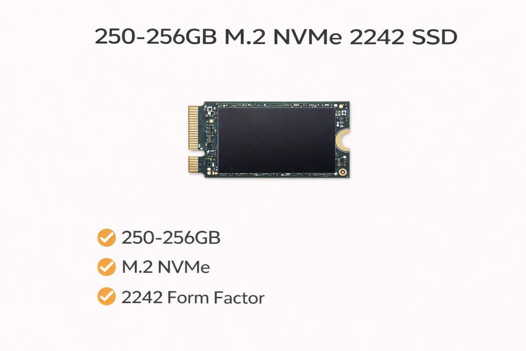 240-256GB m.2 NVMe 2242 SSD | Mixed Brands