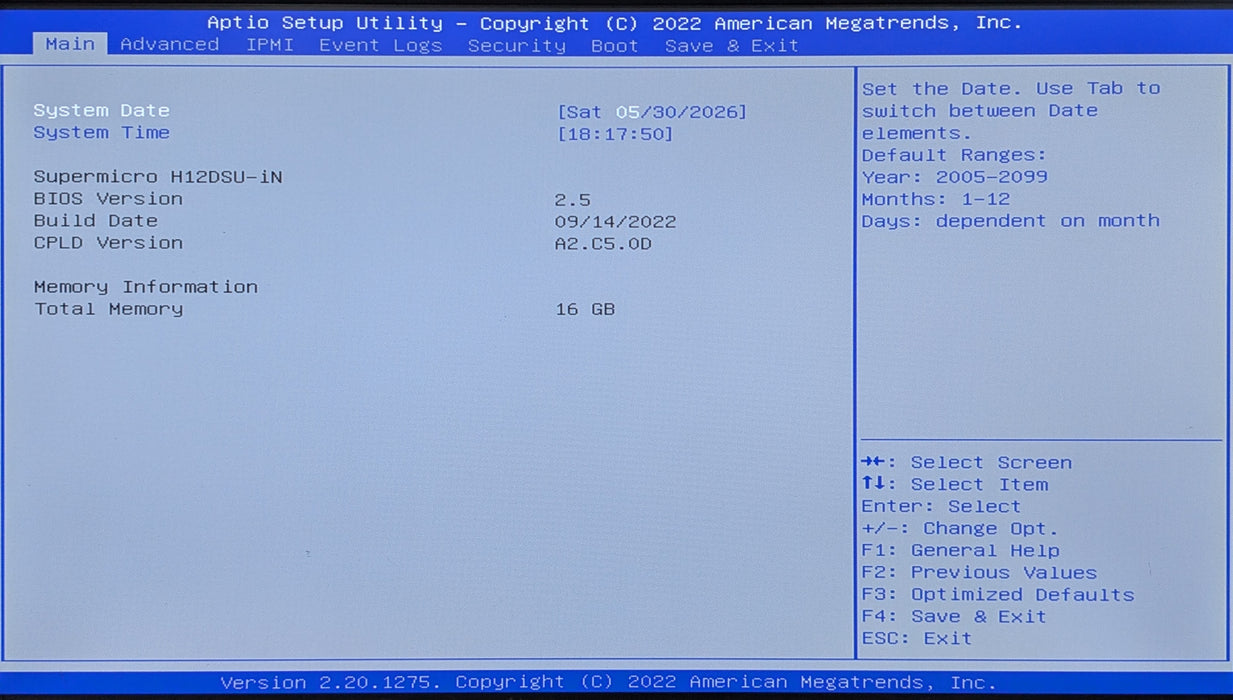 SUPERMICRO H12DSU-IN w/ 2x AMD EPYC 7542 2.90GHz, 16GB DDR4, No HDD, 2x PSU