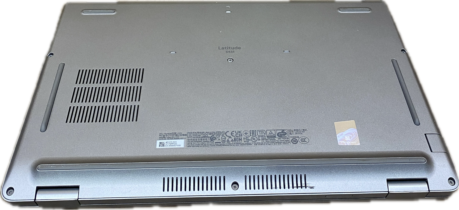 Dell Latitude 5431 Core i5-1240P 1.70GHz 16GB RAM 512GB SSD No Power Adapter
