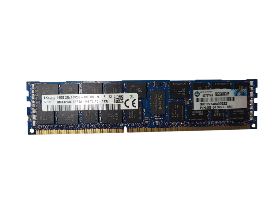 Lot of 110x Various Brands 16GB PC3L-10600R Server RAM