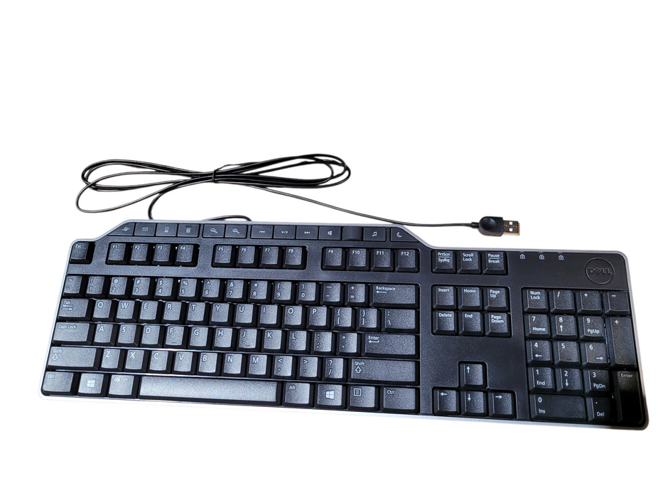 Dell KB522-BK-US Wired USB Multimedia Keyboard Full Size Black