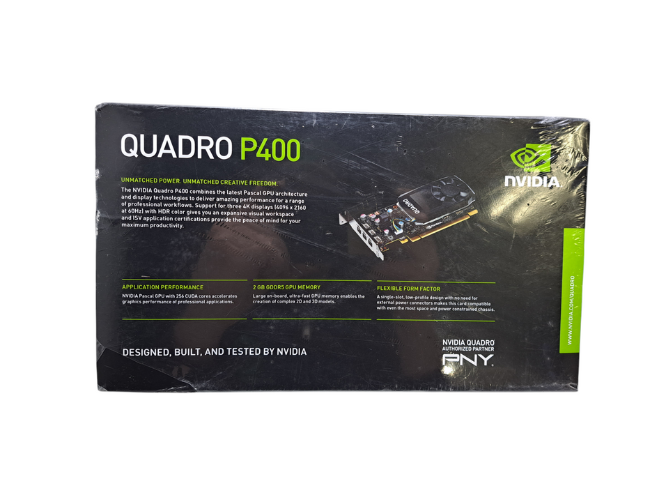 PNY NVIDIA Quadro P400 2GB DDR5 Graphics Card (New Sealed)
