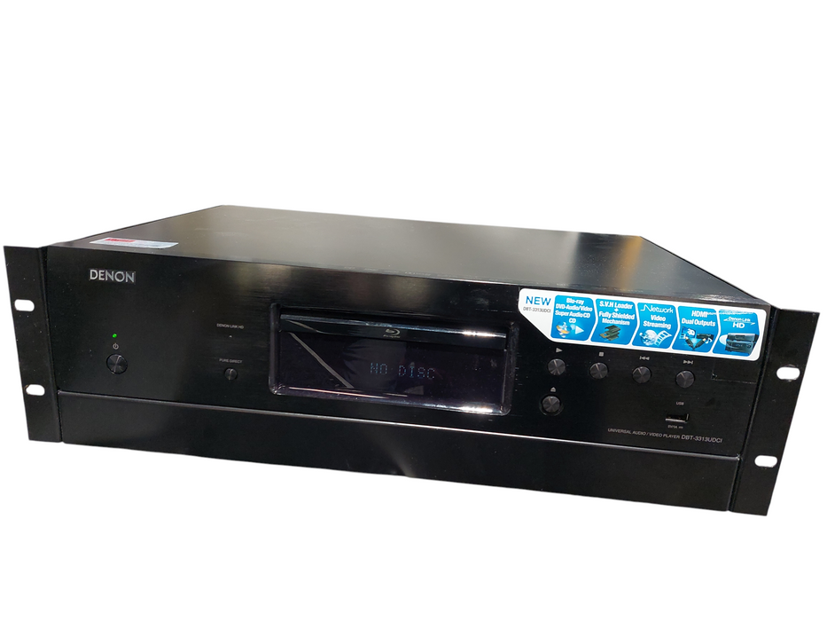 Denon Universal Audio/Video Player Model: DBT-3313UDCI Rack Mountable