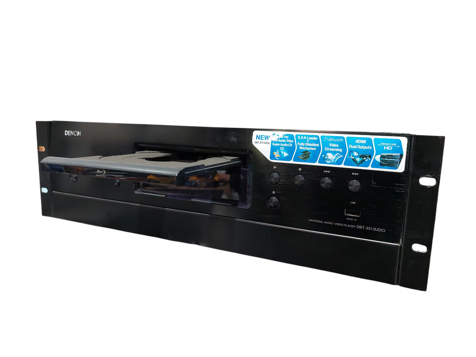 Denon Universal Audio/Video Player Model: DBT-3313UDCI Rack Mountable