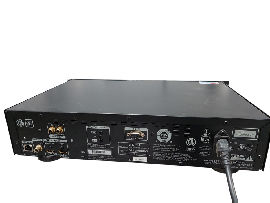 Denon Universal Audio/Video Player Model: DBT-3313UDCI Rack Mountable
