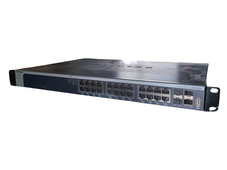 Netgear ProSafe XS728T, 28-Port 10-Gigabit L2+ Smart Switch