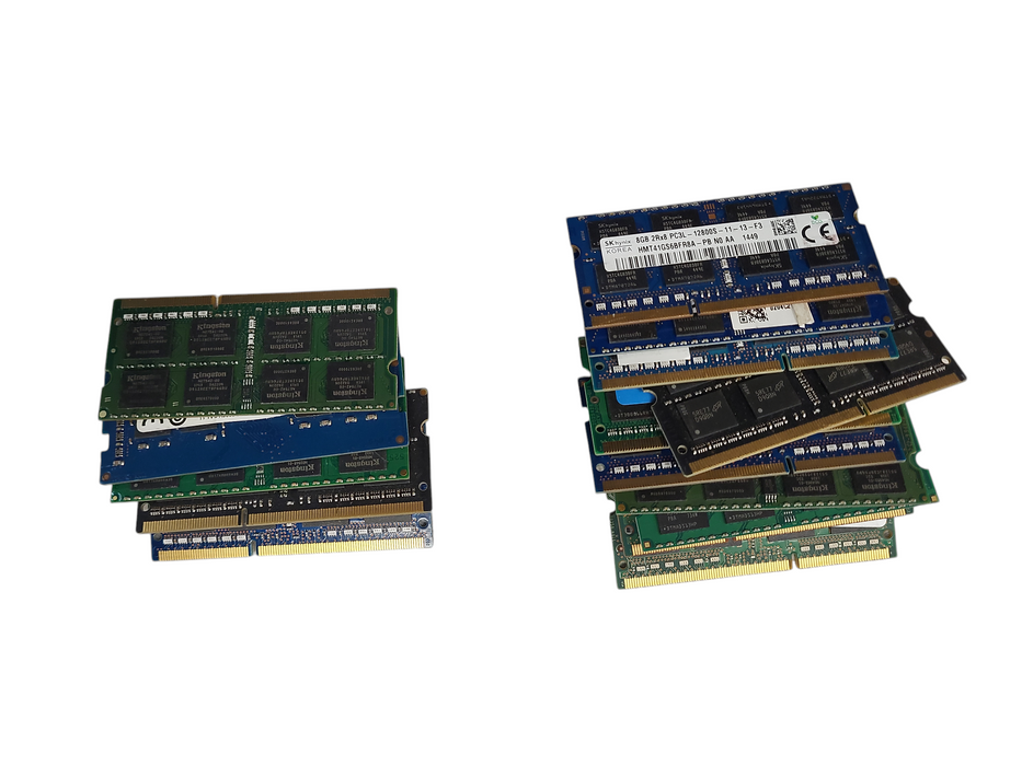 Lot of 15x Various Brand 8GB PC3/PC3L SODIMM Laptop RAM