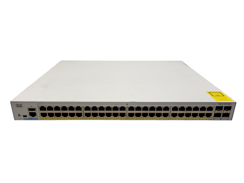 Cisco C1000-48P-4G-L POE+ Switch 48 x 1GE & 4 x SFP Uplink Ports