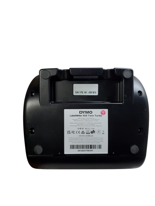 Dymo LabelWriter 450 Twin Turbo Thermal Label Printer + Spool Assembly *READ*