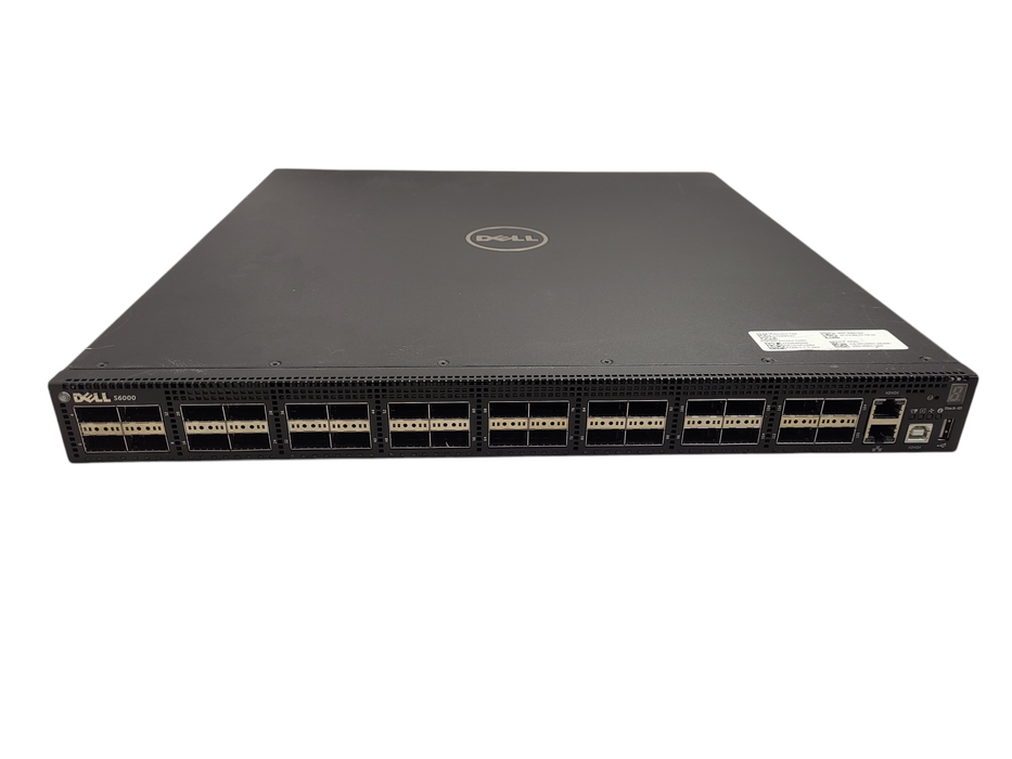 Dell PowerSwitch S6000 32-Port 40GbE QSFP+ Ethernet Switch