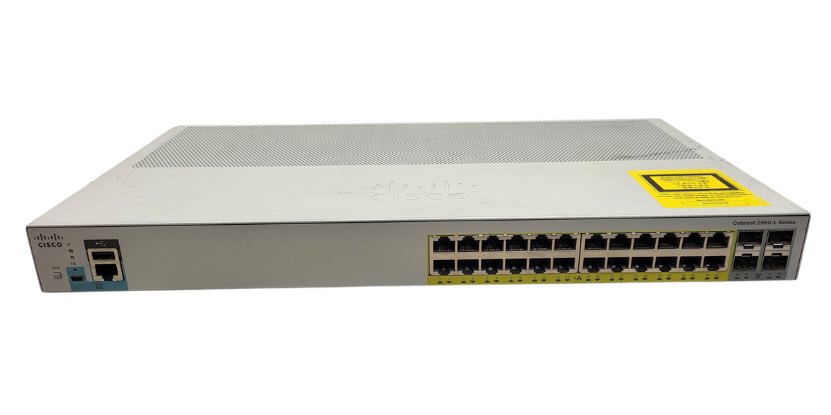 Cisco Catalyst 2960-L Series WS-C2960L-24PS-LL 24 Port Ethernet
