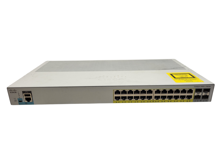 Cisco Catalyst 2960-L Series WS-C2960L-24PS-LL 24 Port Ethernet Switch