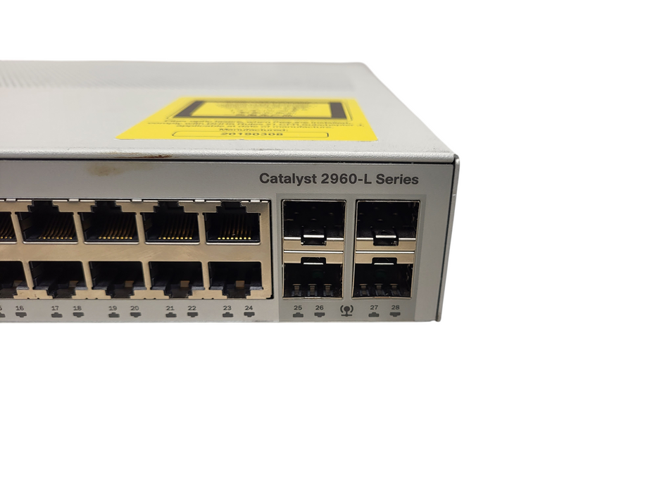 Cisco WS-C2960L-24TS-LL 24-port 1GB RJ-45 4-port SFP Network Switch