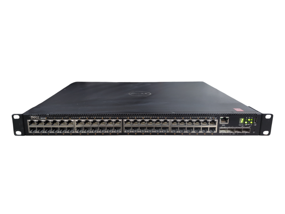 Dell N1548P 48-Ports 4x10Gbps SFP PoE+ Rack Mountable Ethernet Switch