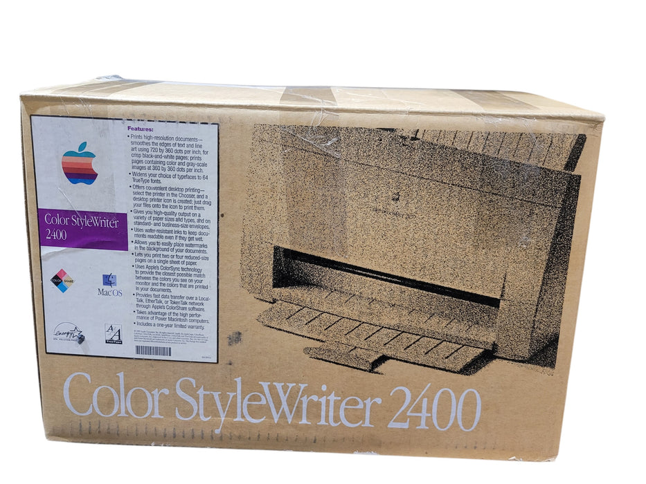 Apple Color StyleWriter 2400 Printer - Power Tested