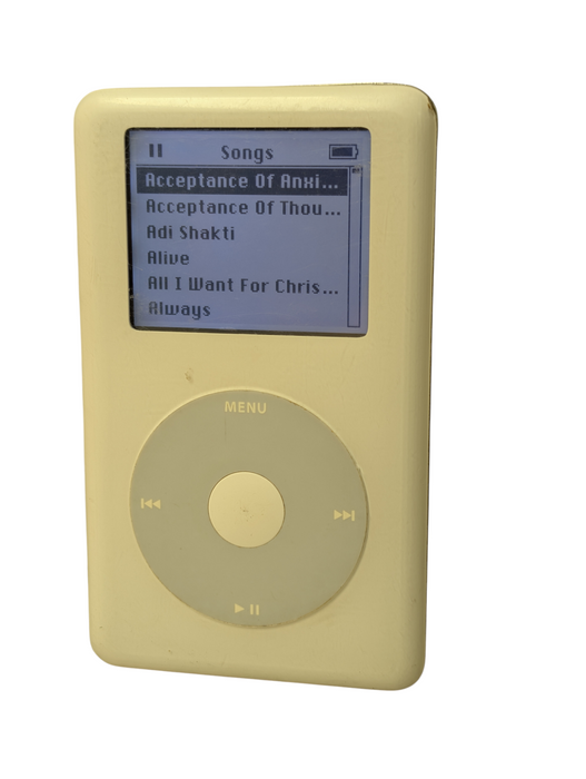 Apple iPod Classic 4th Generation A1059 20GB Vintage