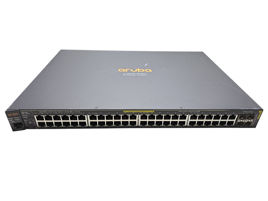 Aruba 2530-48G PoE+ J9772A | 48-Port Gigabit PoE+ Managed Switch 4x SFP