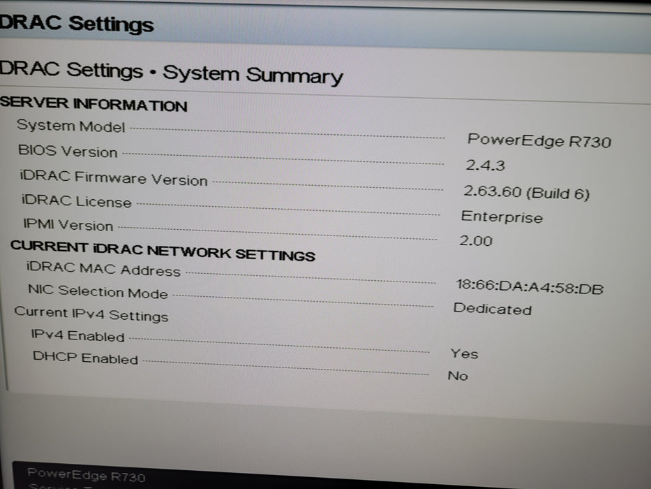 Dell PowerEdge R730 - 2x Xeon E5-2620 v3 32GB DDR4 PERC H730 Mini 2x750W PSU