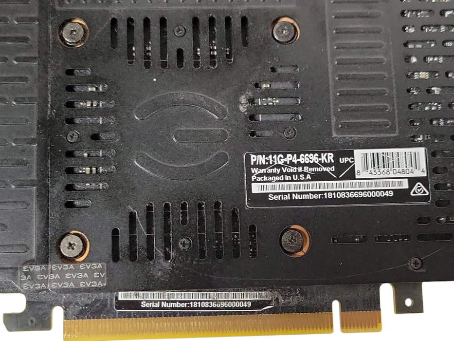EVGA GTX 1080 Ti FTW3 11GB GDDR5X Graphics Card, READ