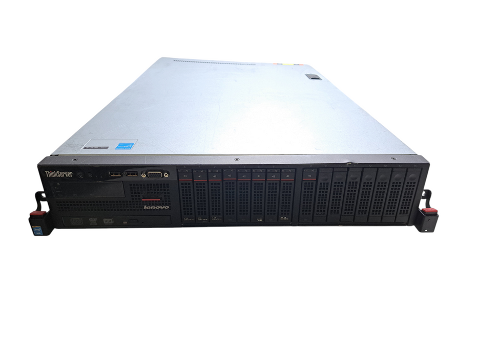 Lenovo ThinkServer RD640 16x 2.5"| 2x Xeon E5-2650 v2, 80GB DDR3, 9270CV-8i