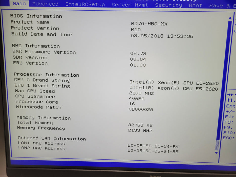 Datto 2U MD-70-HB0-XX 12 - 2x Xeon E5-2620 32GB DDR4 LSI SAS3008 2x800W PSU