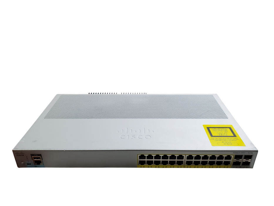 Cisco WS-C2960L-24PS-LL V01 | 24-Port Gigabit PoE+ Silent Managed Switch
