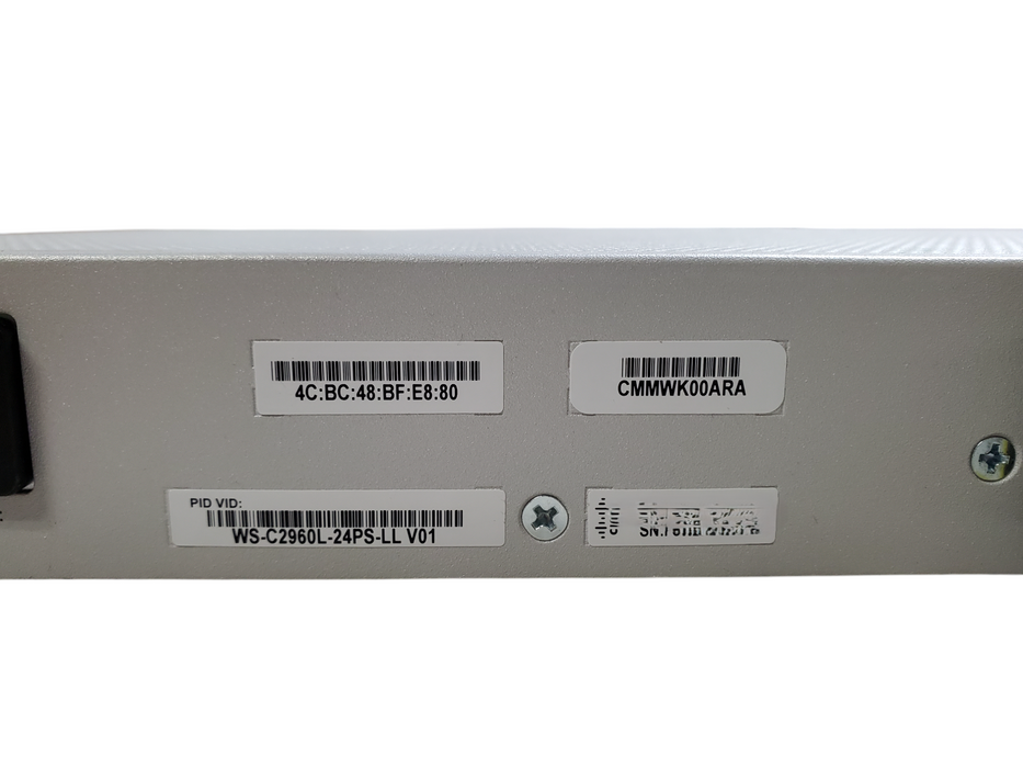 Cisco WS-C2960L-24PS-LL V01 | 24-Port Gigabit PoE+ Silent Managed Switch