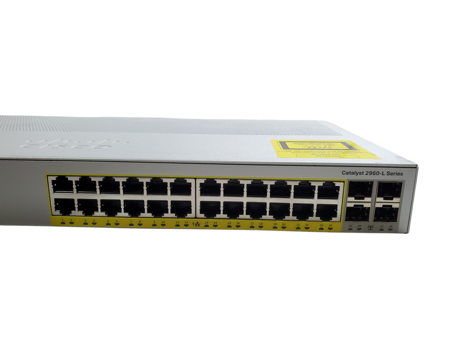 Cisco WS-C2960L-24PS-LL V01 | 24-Port Gigabit PoE+ Silent Managed Switch