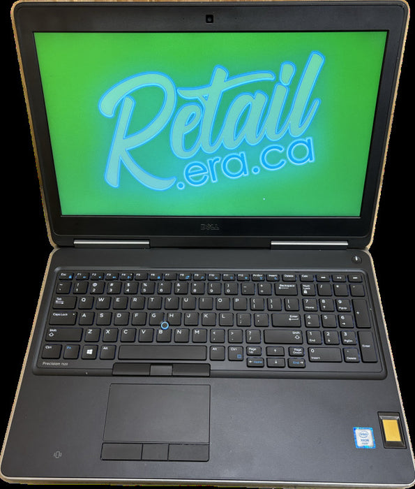 Dell Precision 7520 XEON E31545M@2.9GHz Radeon Pro WX4123 2GB GPU 32GB 512SSD  Lap200