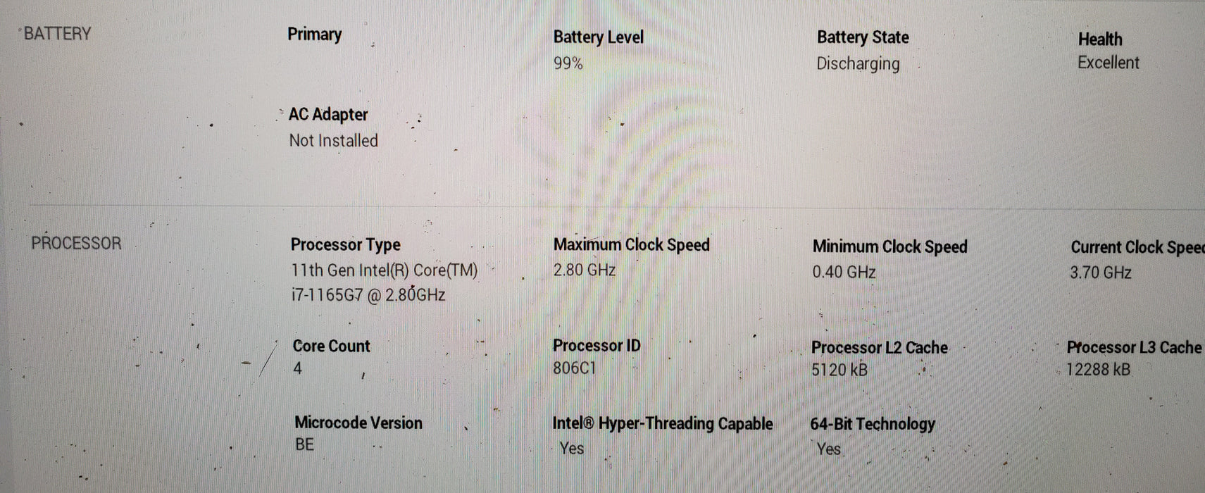 Dell XPS 13 9310 TOUCH 13" i7-1165G7 16GB DDR4 256GB NVMe READ