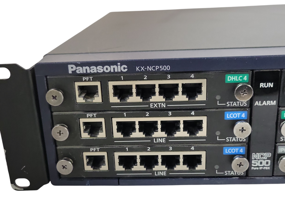Panasonic KX-NCP500C Pure IP-PBX w/ 1x DLC16, 1x DHLC4, 2x LCOT4, READ