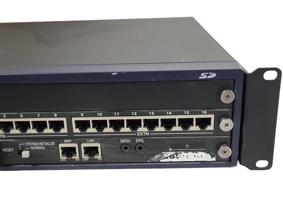 Panasonic KX-NCP500C Pure IP-PBX w/ 1x DLC16, 1x DHLC4, 2x LCOT4, READ