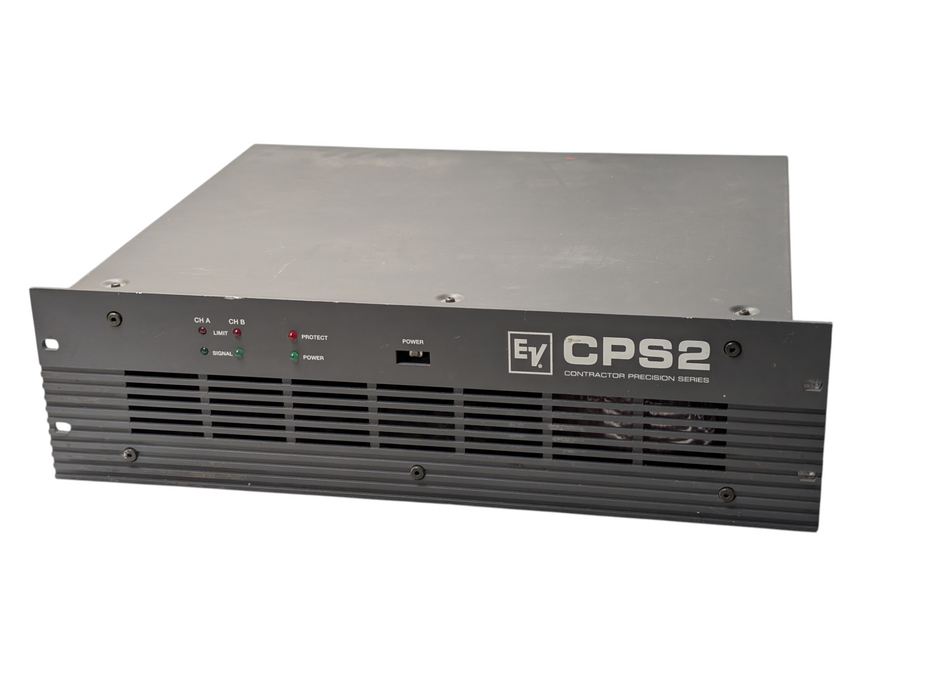 Electro Voice EV CPS2 Contractor Precision Stereo 2x 600W Audio Power Amplifier