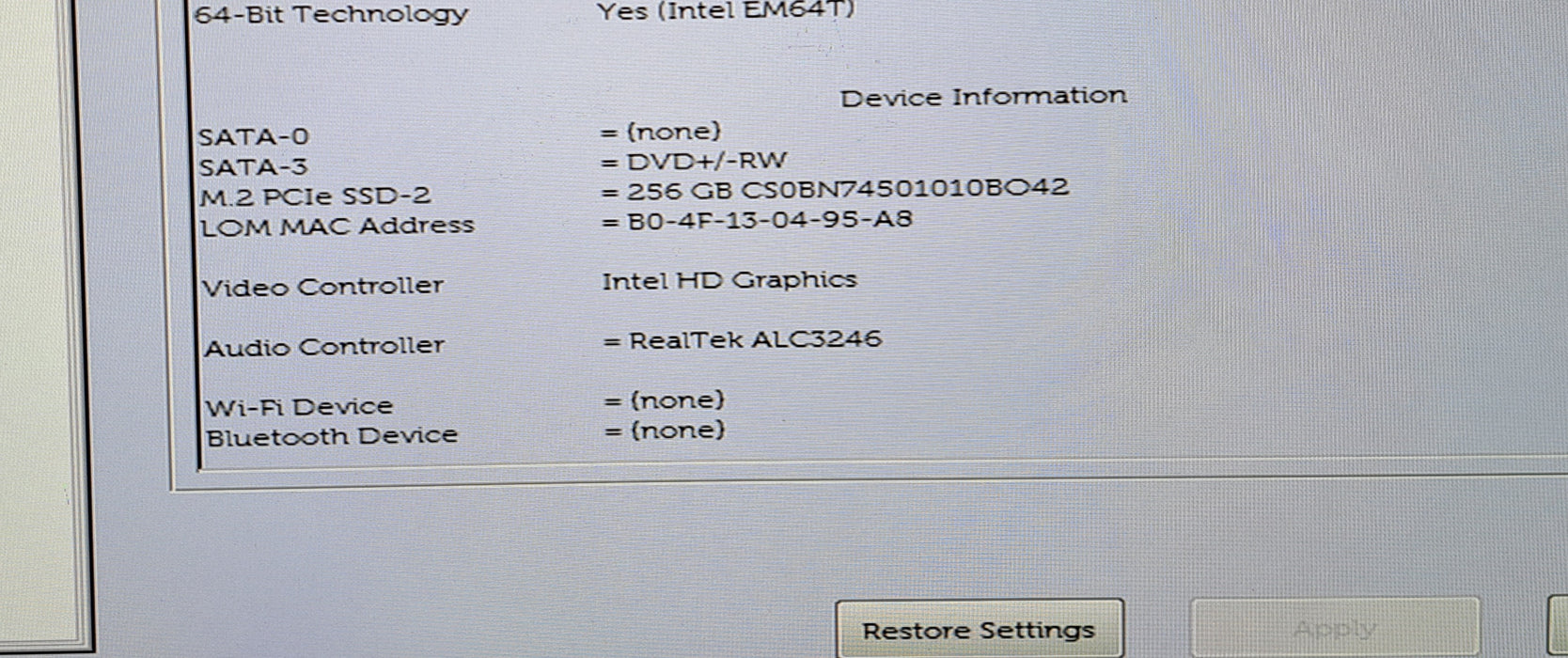 Dell OptiPlex 3080 SFF | Intel Core i3-10105 @3.70GHz, 8GB DDR4, 256GB NVMe
