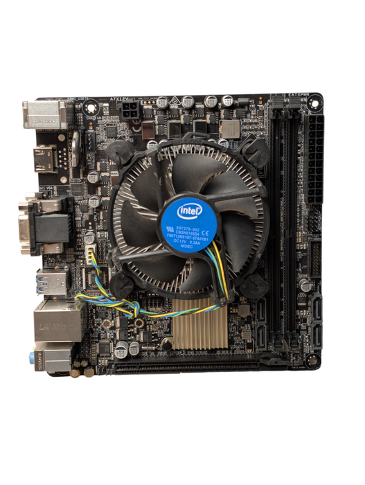 ASUS H110I-PLUS Intel Core i3-6100 micro ATX Motherboard Combo READ