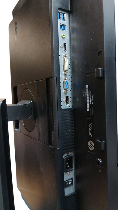 HP Z30i 30" IPS Monitor 2560x1600 60Hz w/ Stand READ