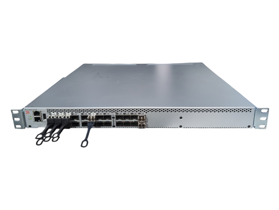 Brocade 6505 24x 16Gb SFP (12-Active) FC SAN Switch DL-6505-12-16G-0R, 1x PSU